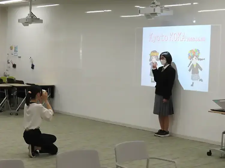 制服試着体験