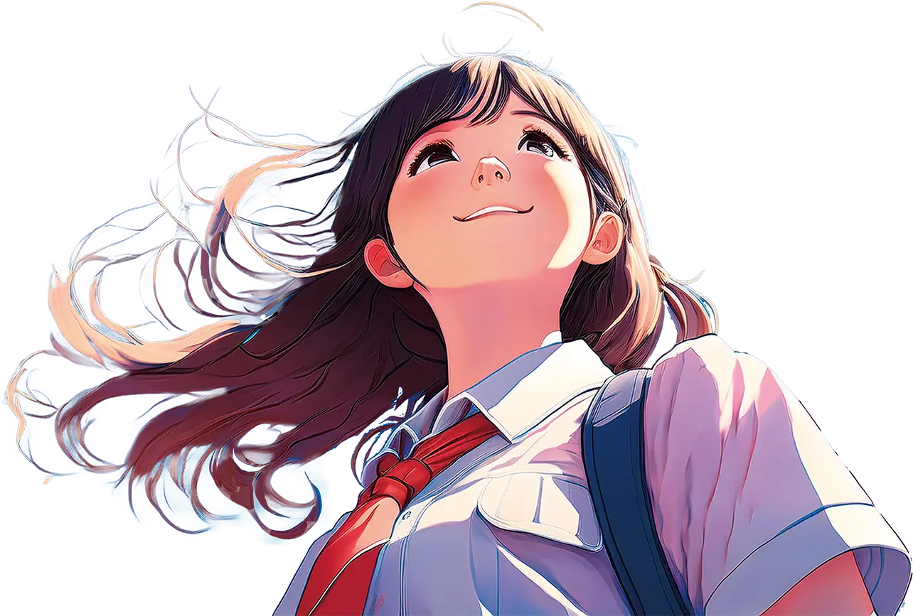 生徒のイラスト