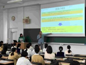 京都光華女子大・短プレゼンテーションを実施しました