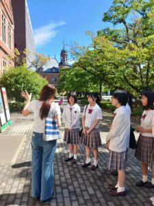 【進路】中学３年生対象同志社大学見学会