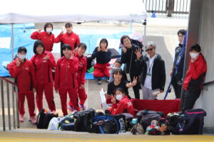 【校長より】高校生の陸上の大会を応援に行きました