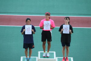 校長の目（中学校陸上新人戦３）