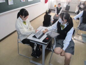 校長の目（明日から中間テスト②）