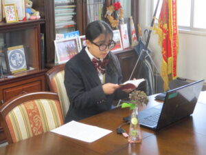 校長の目(今日の学校生活①