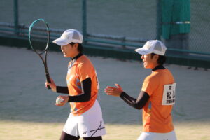 校長の目(中学ソフトテニス府新人戦①)