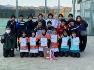 校長の目(中学ソフトテニス府新人戦②)