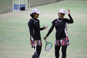 校長の目（中学ソフトテニス近畿インドア大会）