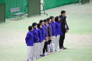 校長の目(高校ソフトテニス近畿インドア大会③)