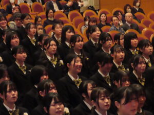 校長の目（高等学校卒業式③）