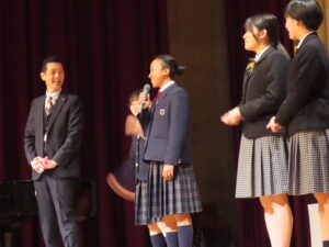 校長の目（令和７年度修了式）