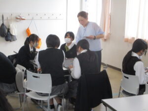 校長の目（授業の様子②）