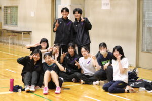 校長の目（高校バドミントン春体）