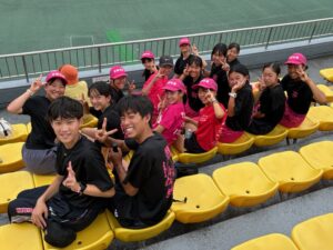 校長の目（中学陸上競技市内夏季大会①）