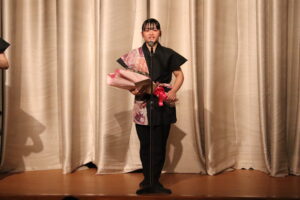 校長の目（和太鼓部定期演奏会③）