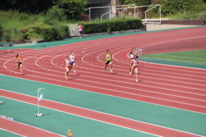 校長の目（中学陸上府大会②）
