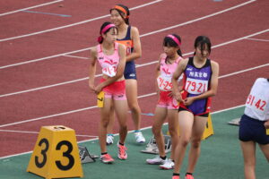 校長の目（中学陸上新人戦①）